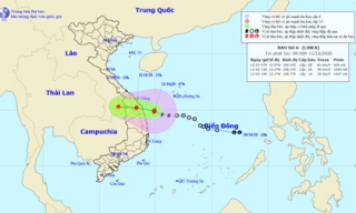 Bão số 6 suy yếu thành áp thấp nhiệt đới sau khi đi vào Quảng Nam, Quảng Ngãi