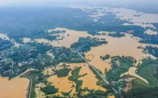 Nhiều địa phương ở Hà Tĩnh vẫn chìm trong biển nước