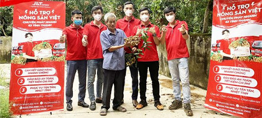 J&T Express hỗ trợ nông sản Việt, cùng nông dân “vượt khó” mùa dịch