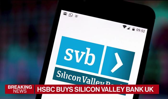 HSBC mua lại chi nhánh SVB tại Anh với giá 1 bảng